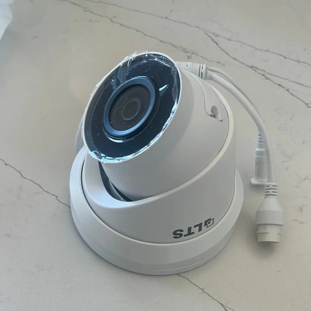 LTS 1042W - 28MA 4MP 2.8mm IR Turret POE Video Surveillance Camera - Avenger Security