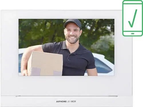 AIPHONE JO - 1MDW Master Interior Viewing Station w/ Mobile Aplication - Avenger Security